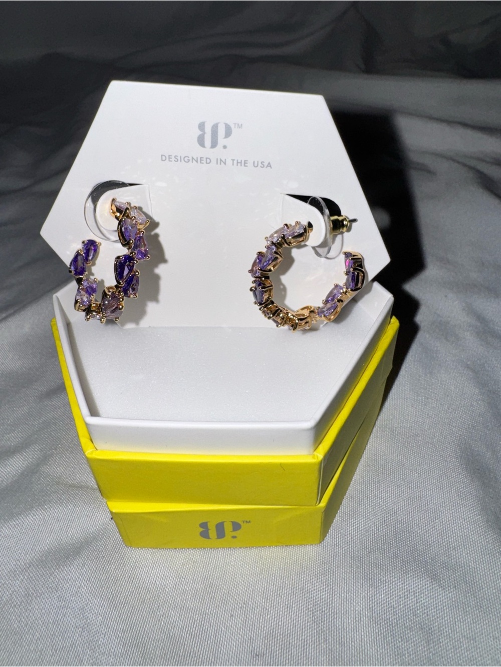 BP Hoop Earrings